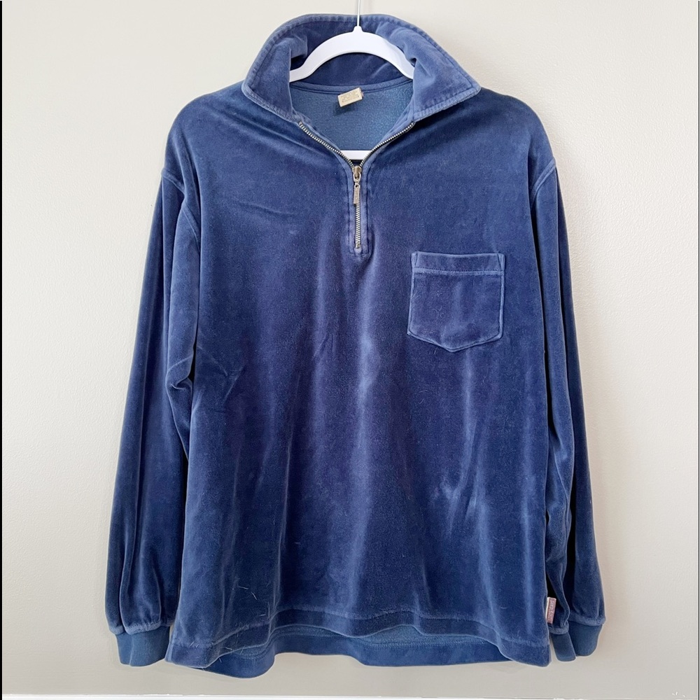 Levi’s Blue Velvet Pullover Sweater